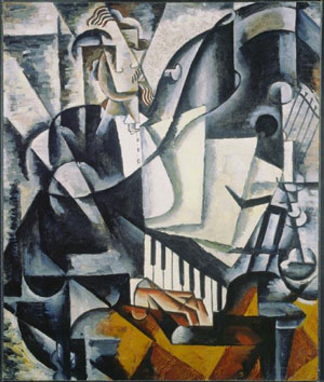 Der Pianist - Ljubow Popowa, 1914