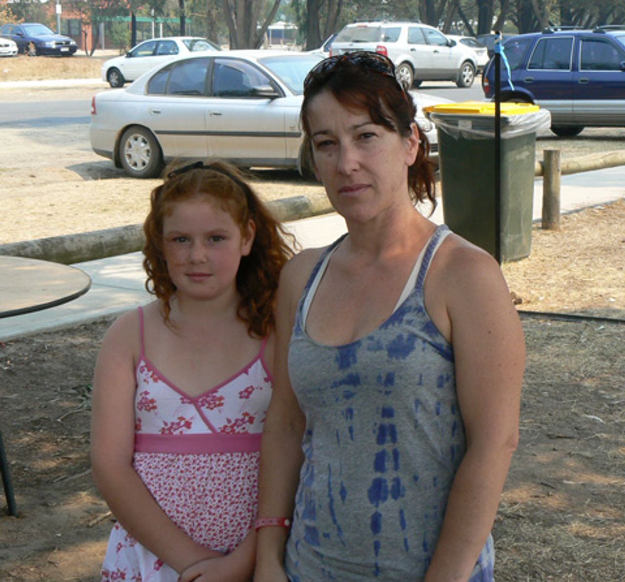 Sina Imbriano with her daughter Tessa