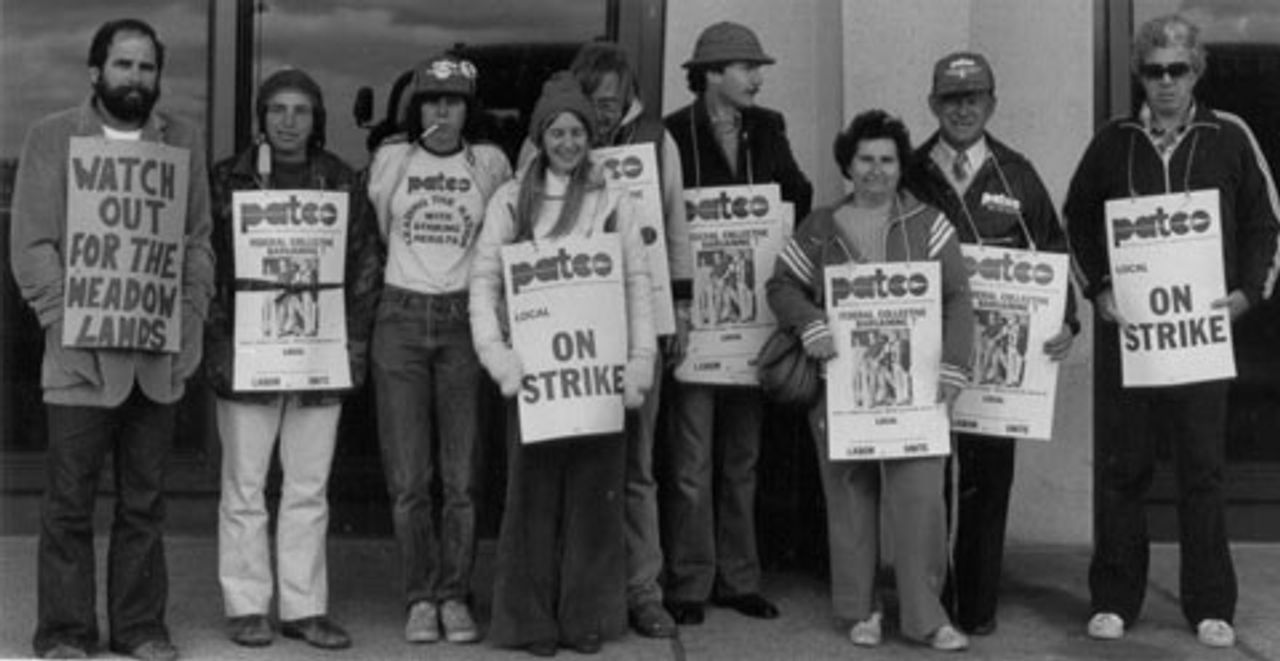 PATCO pickets