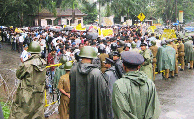 student protest